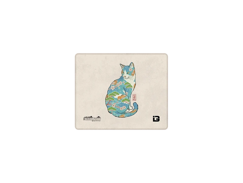 Ukiyo Blaue Katze