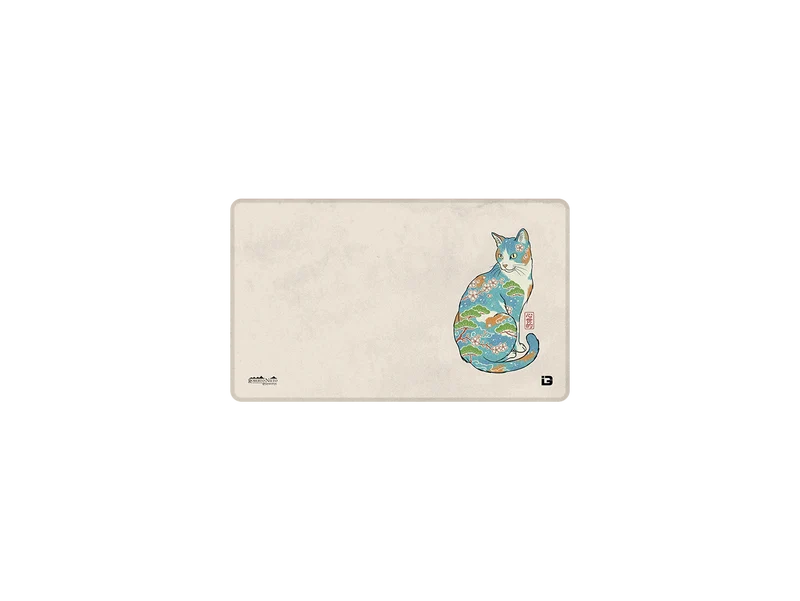 Ukiyo Blaue Katze