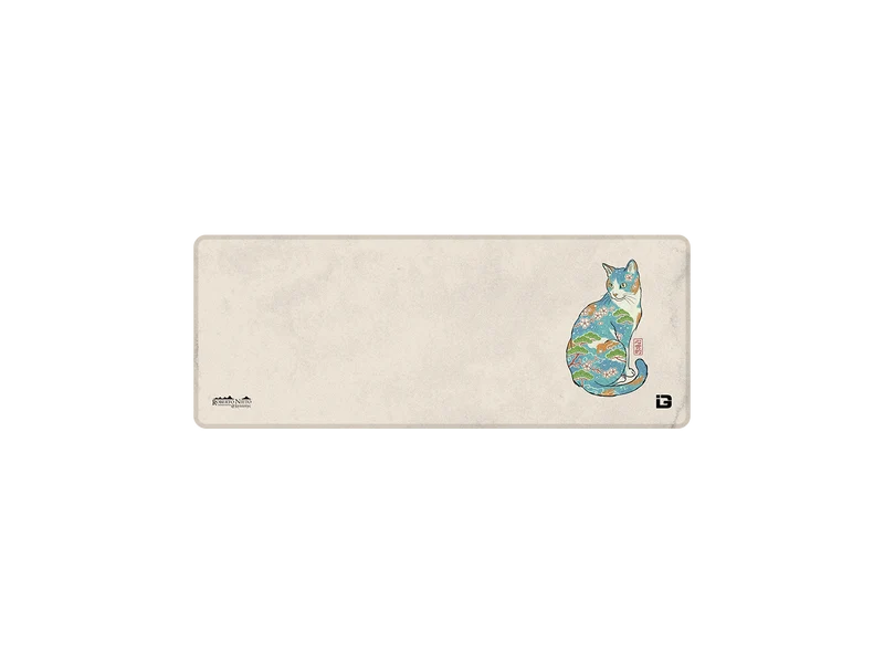 Ukiyo Blaue Katze