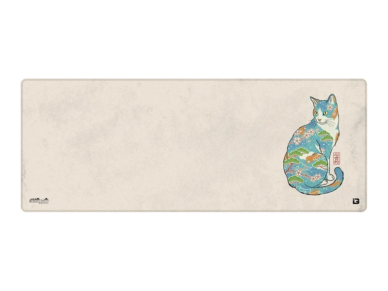 Ukiyo Blaue Katze