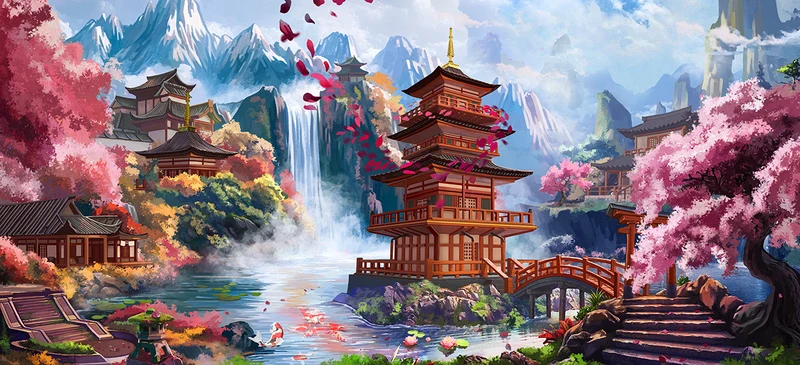 Cherry Blossom Village