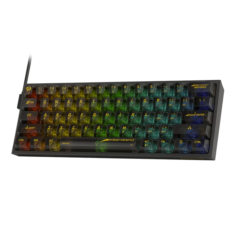 (Open-box) FIZZ K617 SE Full-Transparent Mechanical Keyboard