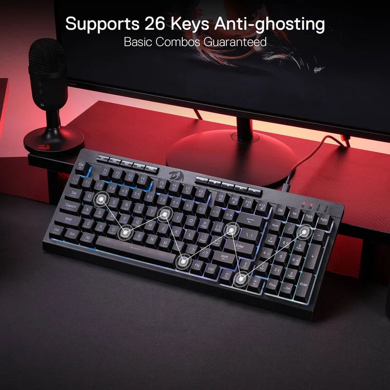 SHIVA K515 Membrane Gaming Keyboard