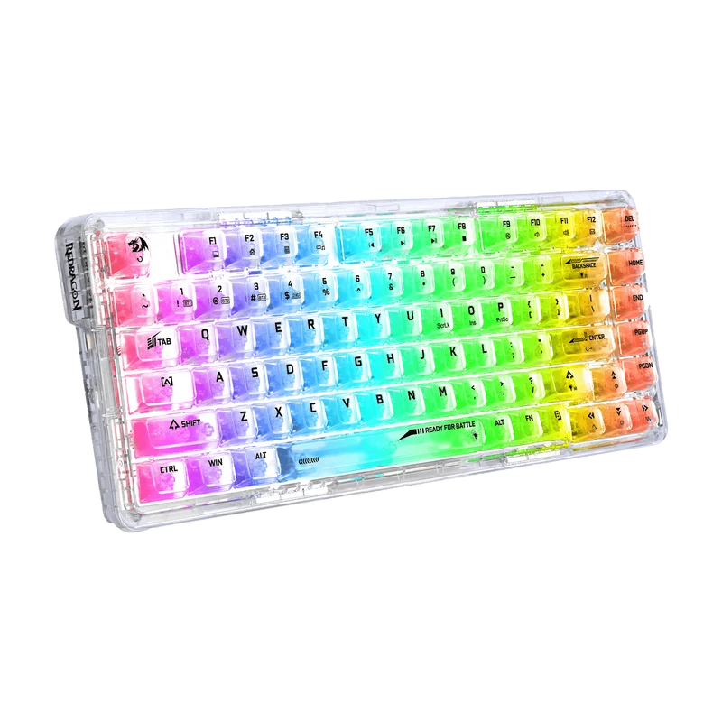 ELF PRO K649 Wireless Transparent Keyboard