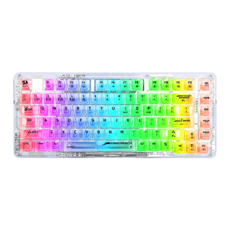 ELF PRO K649 Wireless Transparent Keyboard