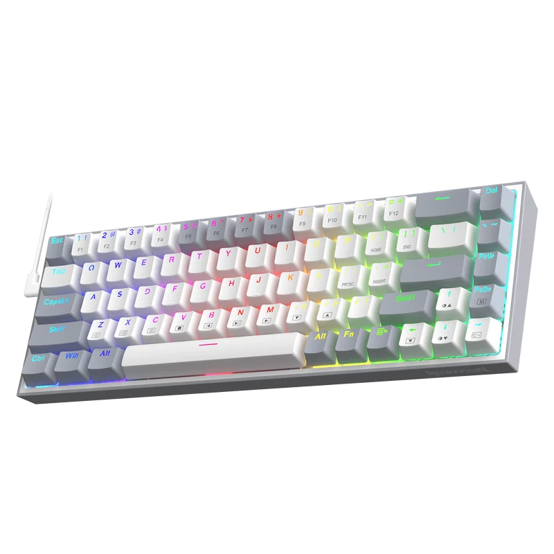 CASTOR K631 Grey 65% Wired RGB Gaming Keyboard