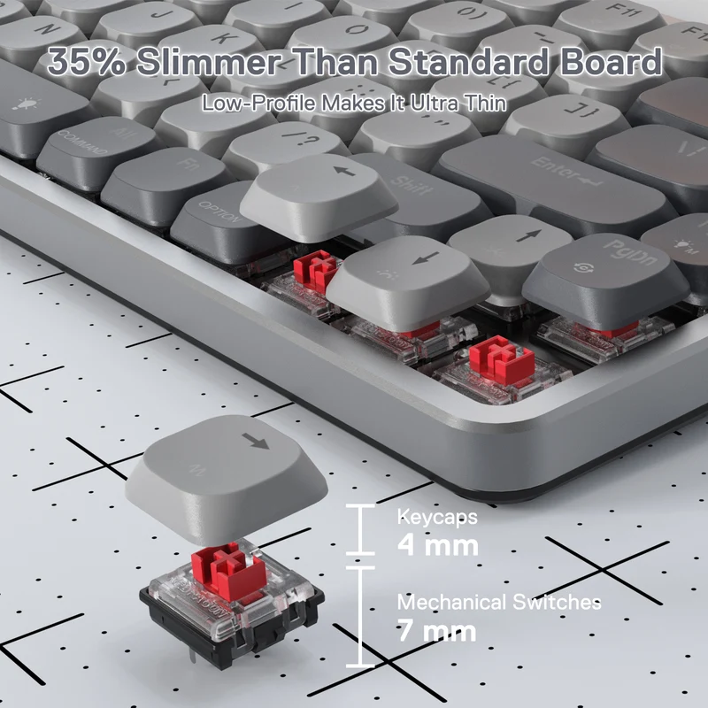 AZURE K652 Wireless Mechanical Keyboard for Mac