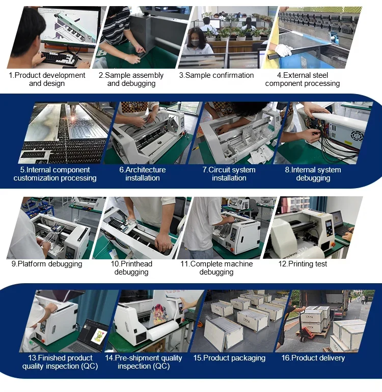 KECAI Commercial DTF Printer One Stop Startup XP600 Vibrant Stretchable Durable Uniform Sportswear Tote Leather Polyester