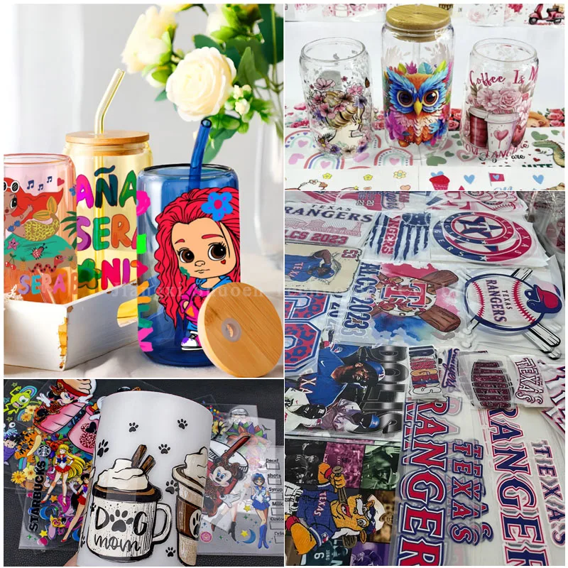 The Popular A3 Size UV DTF Printer 6 Digital Logo Printing Machine Glass Metal Leather Phone Case UV Flatbed Printer Machine