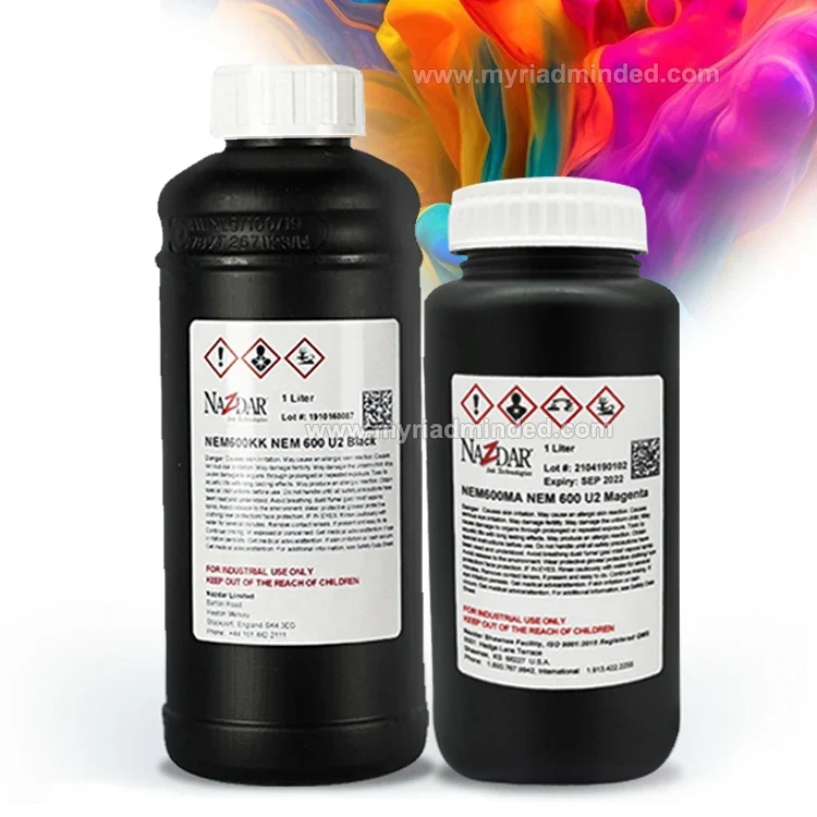 UV INK XP600 DX7 I3200 Xaar1201 Nazdar Ricoh Gen5 Gold Uv Ink