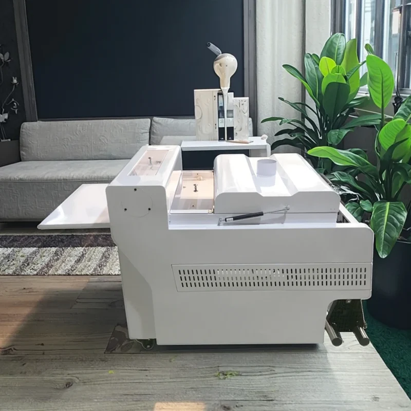 INQI 60CM Touch Screen Powder Shaker Machine Roll-to-Roll Printer with New Condition 1 Year Warranty for DTF Inks Pigment Ink