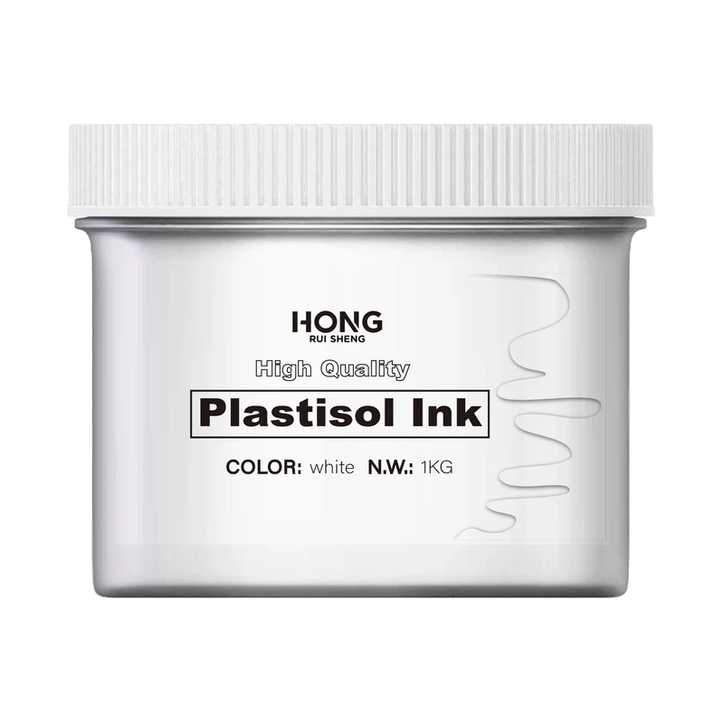 SOLLYD White Screen Printing Plastisol Ink - Super Strong Coverage, Conceals Blemishes Without Leaving Any Marks