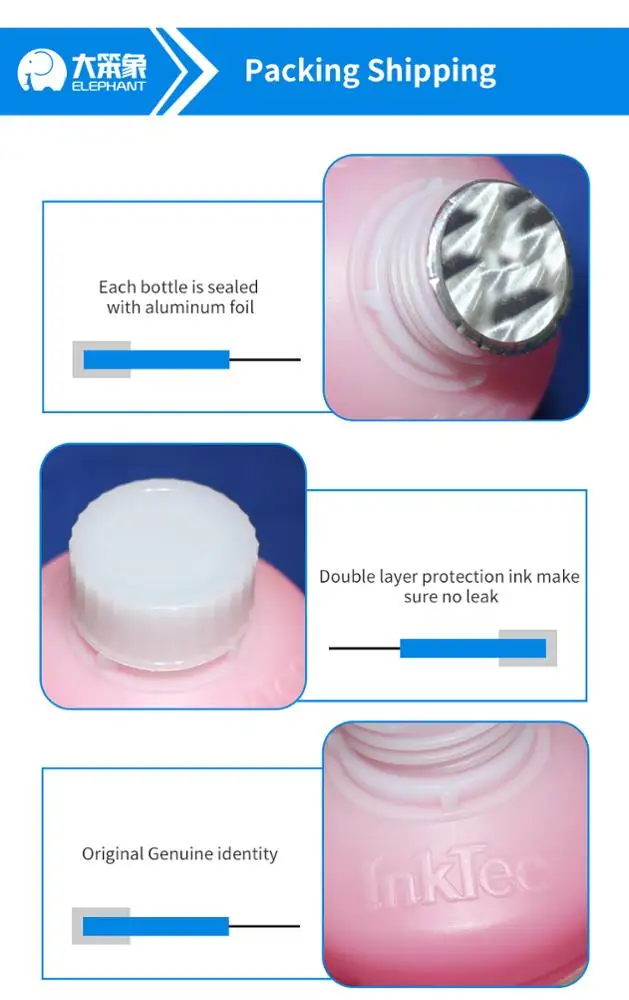 1 Bottle 4 Color 1000ml Hot Sale New Model SES G7 Korea Inktec Sublinova Sublimation Dye Ink