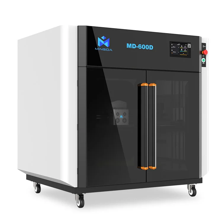 Mingda 3d High Speed Dual Extruder 500mm/s Newest 600*600*600mm Klipper Large-scale High Performance 3d Printer