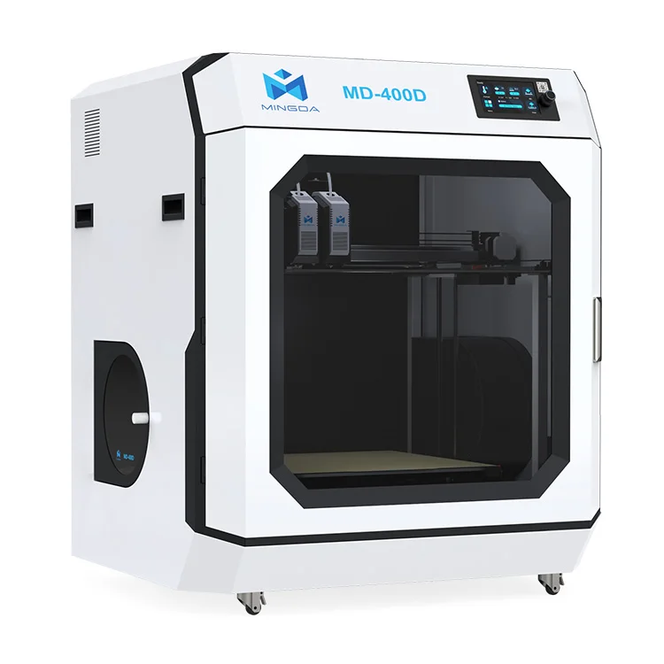 2023 High Quality Fast Idex 400 * 400 * 400 mm Figurine Carbon Fiber Printing Large 3d Printer