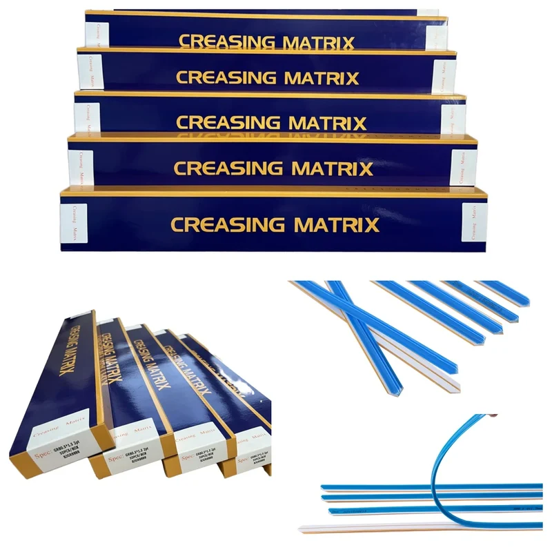 Wholesale & Best Price Blue Manual Die Cutting Creasing matrix Cutter Prices for Die Cutting Machine