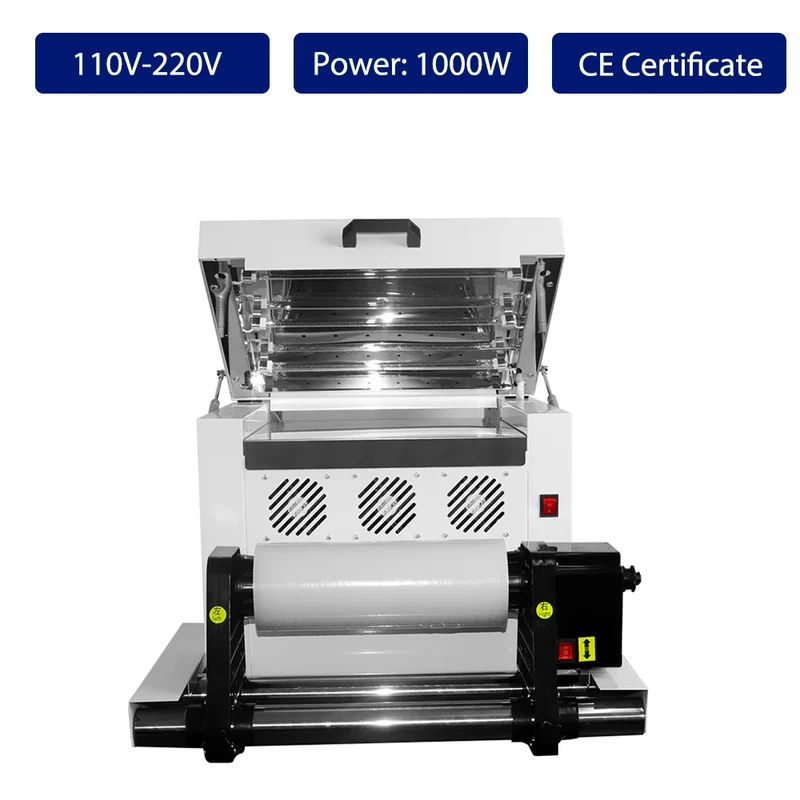 USA in Stock A3 DTF Powder Shaker and Dryer Machine Small Oven Machine for DTF Printer