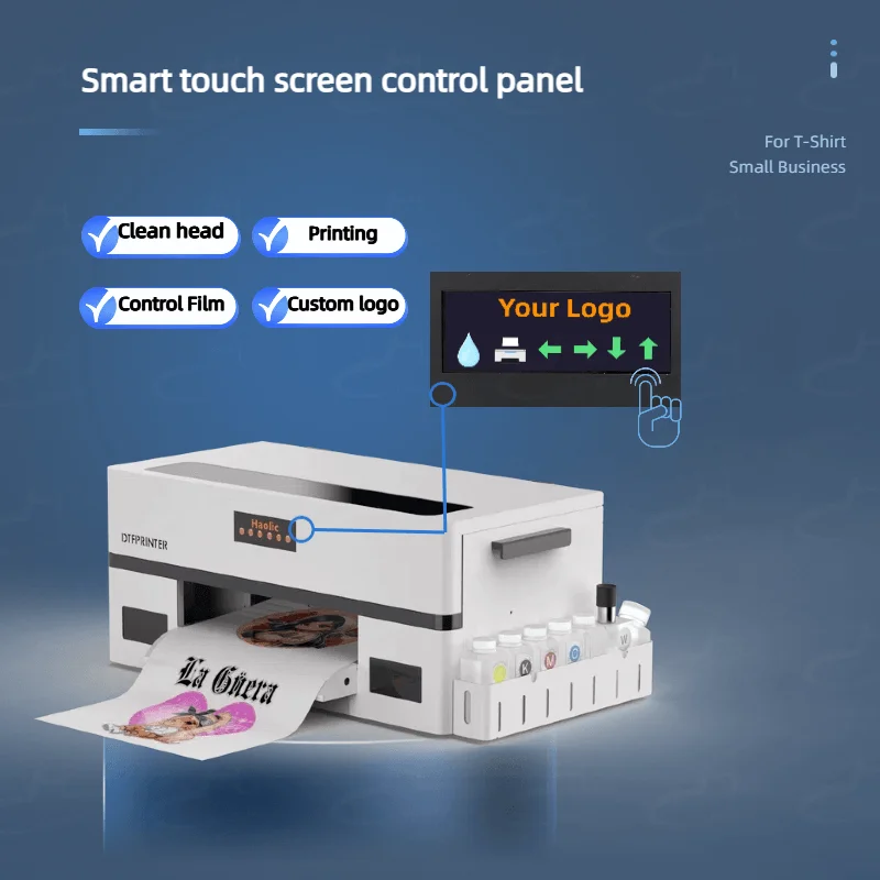 New XP1 Pro Full-Automatic DTF Printer Kit | A3 Compact Desktop Heat Transfer Machine for T-Shirts & Hoodies | Beginner-Friendly