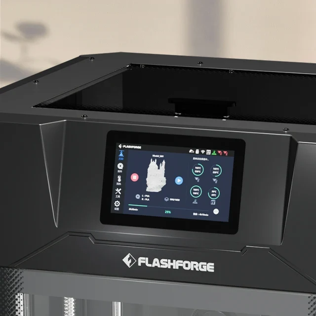 Flashforge Guider 3 Ultra 500mm/s Fast Speed Double Extruder 3D Printer Auto-Leveling USB for Printing Shops Labs FDM 1-Year
