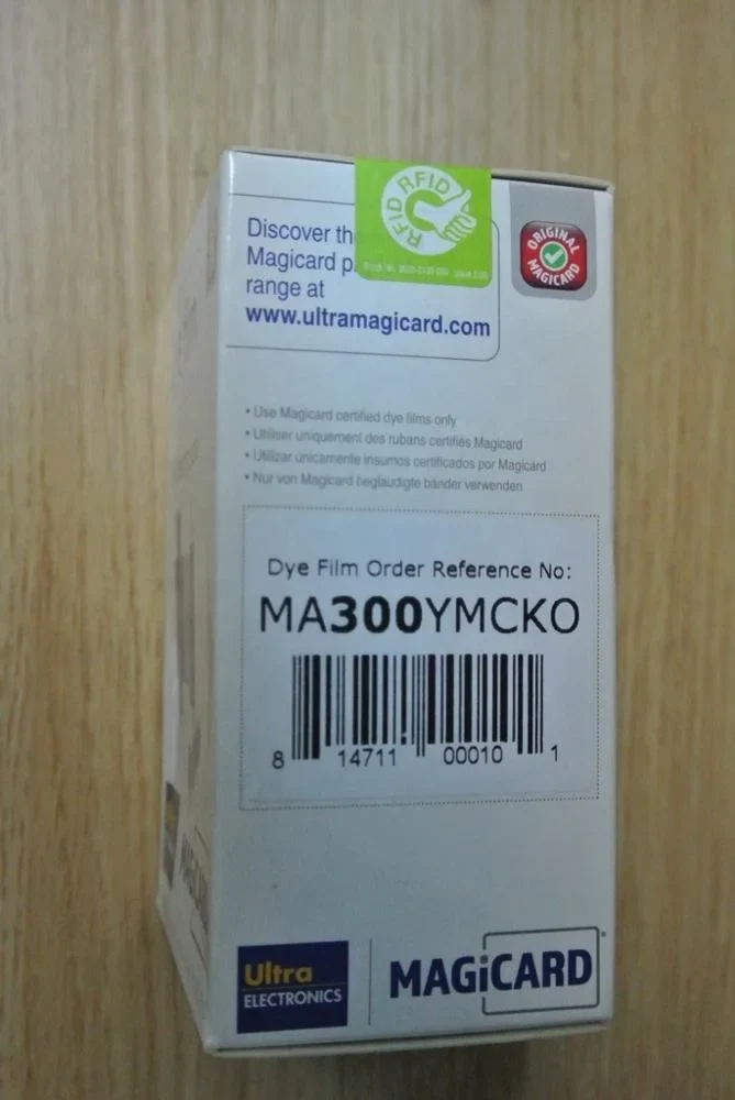 Magicard Original MA300 YMCKO Sublimation Ribbon 24mm for Enduro 3e/Rio Pro/Pronto Card Printers 100x300mm Single-Sided Original