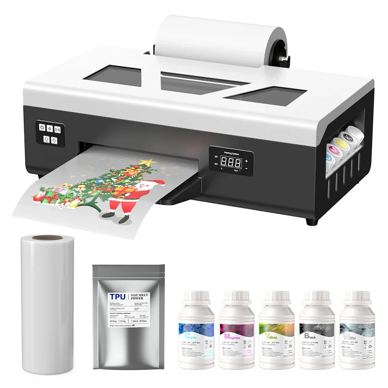 European Warehouse A4 L800 DTF Printer With Ink Pet Film Package Best Price DTF Printing Machine for Startup Business