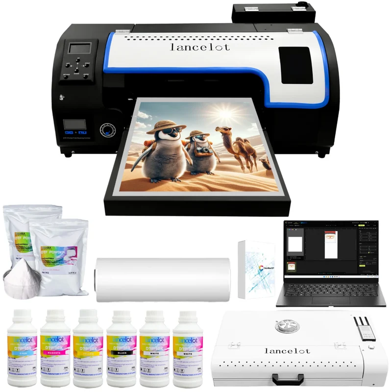 A3 Direct to Film Printer Dtf T-Shirt Printing Machine 30cm New XP600 / F1080 Print Dtf Transfer Film