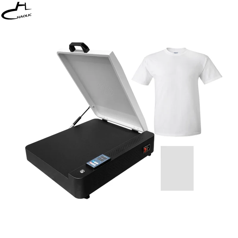 New Arrival Haolic A3 DTF Oven Temperature Control 50s Fast Drying Roll-To-Roll Printer for T-Shirt Powder Curing Heat Transfer