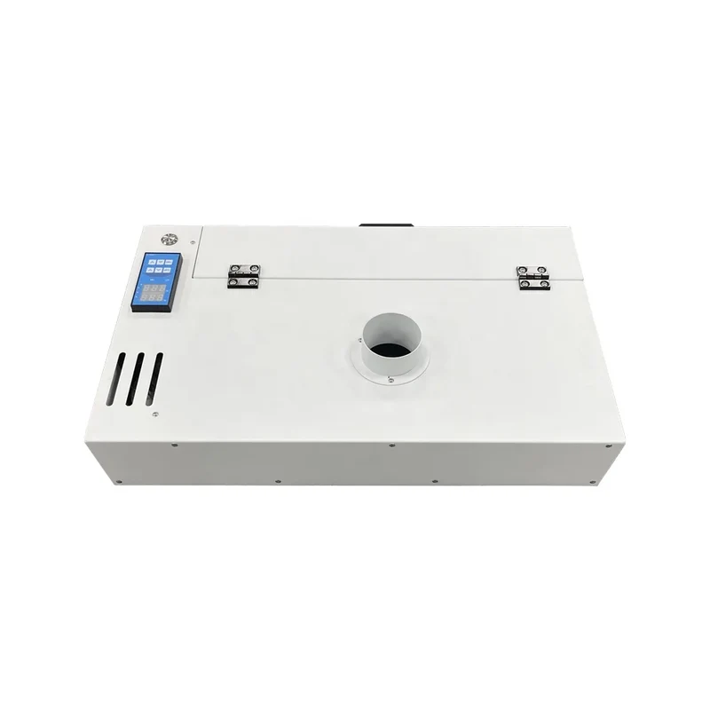 A3 Dtf Oven 30cm Dtf Oven Drying Dtf Oven with Fume Extractor Semi-automatic Adhesive Powder Baking for PET Film Sheet Dryer