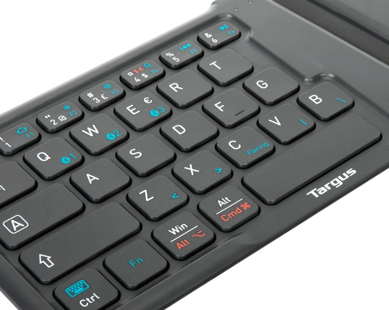 Antimikrobielle faltbare ergonomische Tastatur (Nordic)