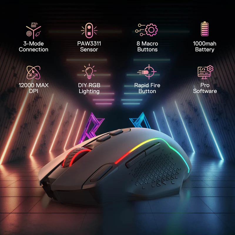 TAIPAN PRO M810 PRO Wireless Gaming Mouse