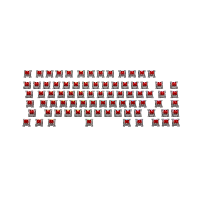 Glorious Switches Fox Standard HE 75 ANSI