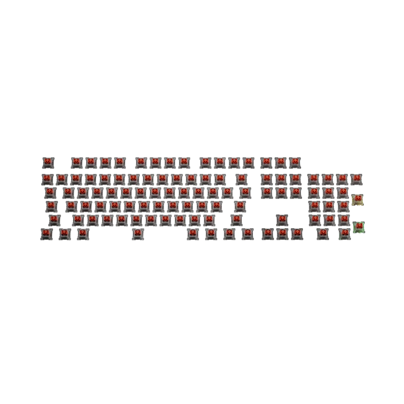 Glorious Switches Fox Standard HE 100 ANSI