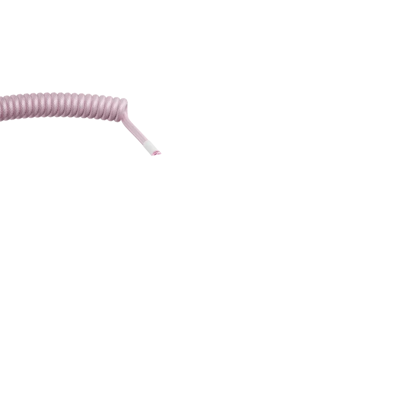 Glorious Coiled Cable Pixel Pink