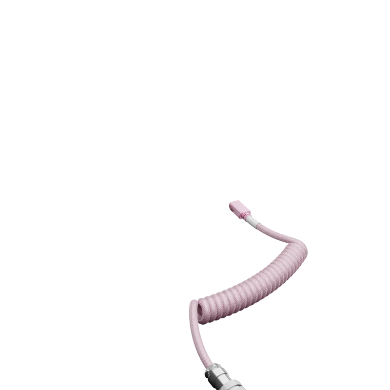Glorious Coiled Cable Pixel Pink