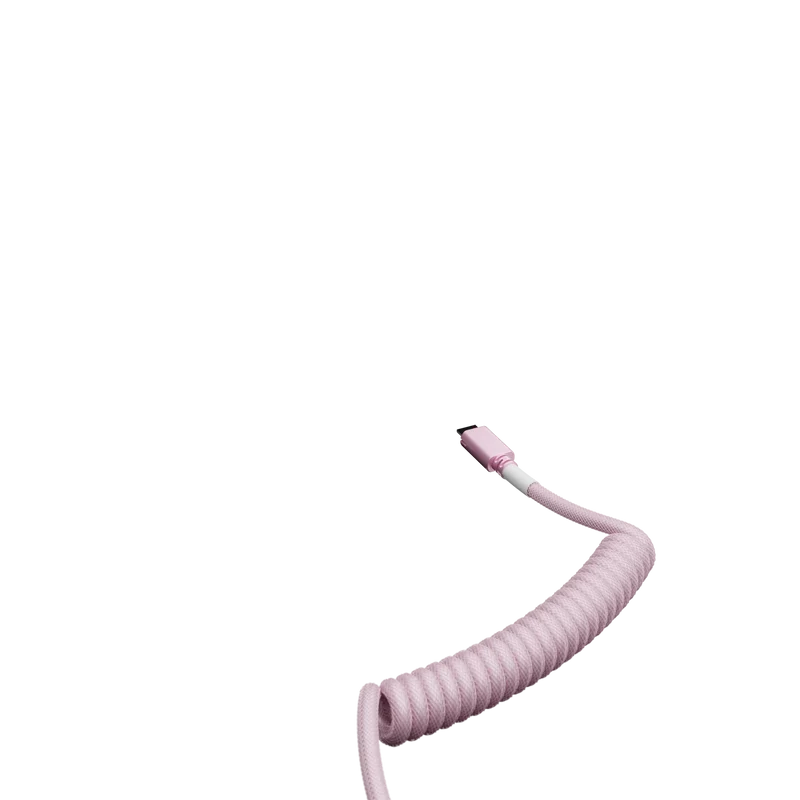 Glorious Coiled Cable Pixel Pink