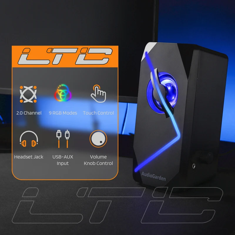 Redragon x LTC AudioGarden AG-201 Computer Speakers