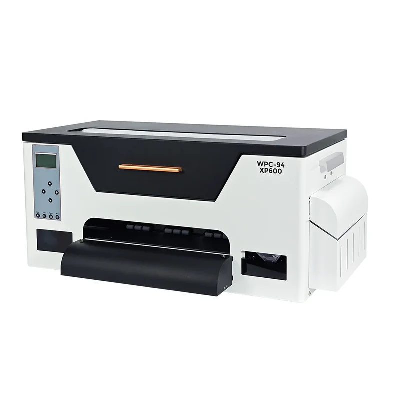 Fast Printing DTF Printer XP600 White Ink Circulation PET Film Print T Shirt Heat Transfer Machine Desktop A3 DTF Printer