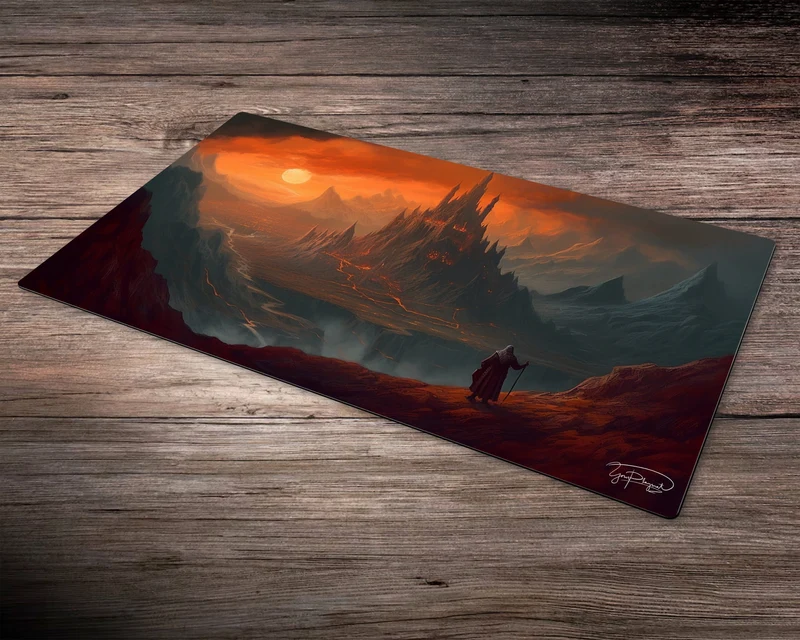 Tower of the Ancient Ones - MTG Spielmatte - 24 x 14 inches - MTG Geschenke - MTG Zubehör - Magie Tischmatte