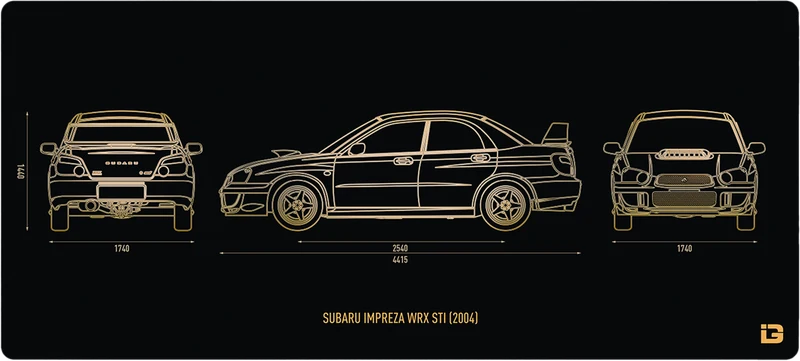 Impreza Bauplan