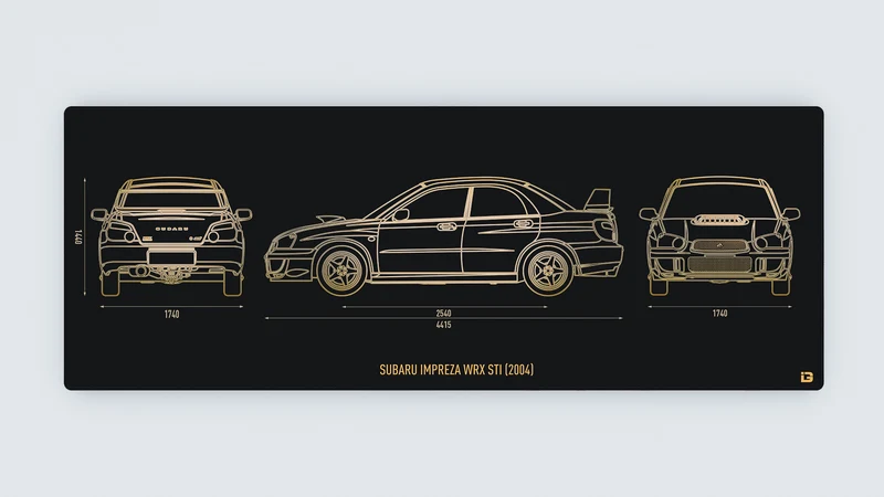 Impreza Bauplan