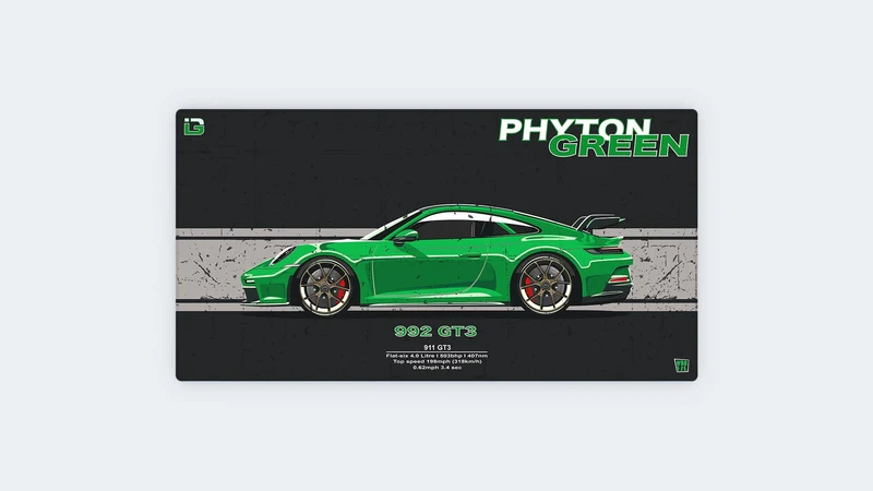 GT3 Python Grün