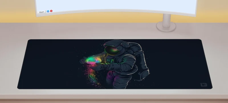 Kosmischer Jelly-Astronaut