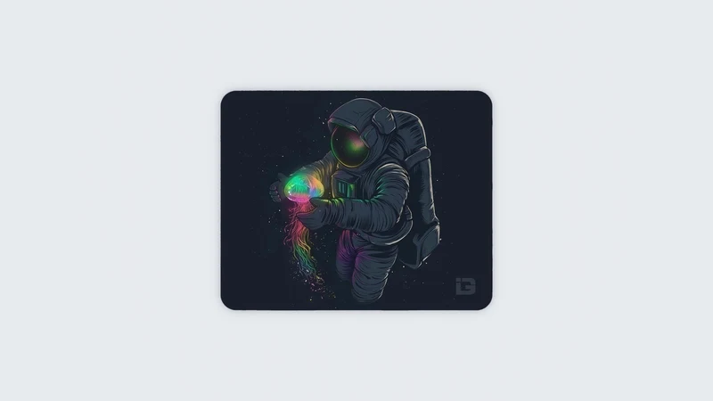 Kosmischer Jelly-Astronaut
