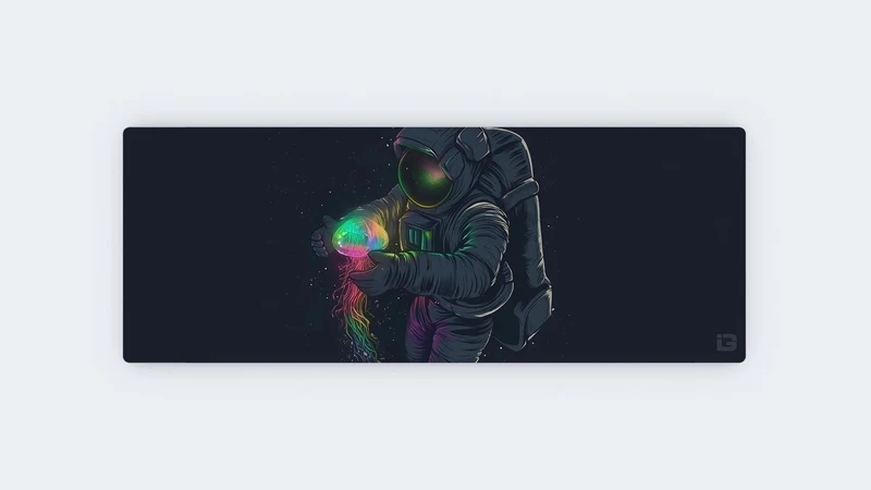 Kosmischer Jelly-Astronaut