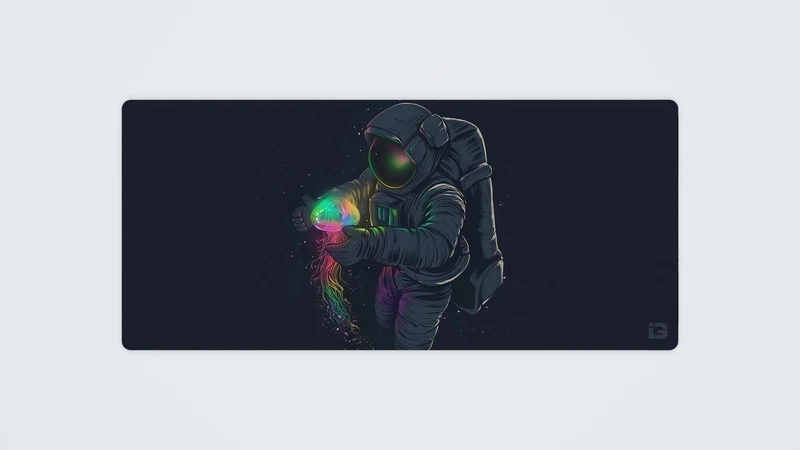 Kosmischer Jelly-Astronaut