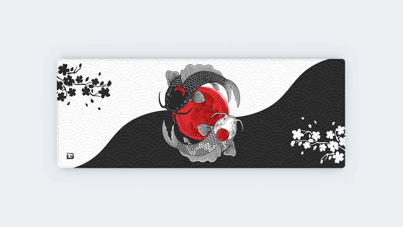 Koi-Fische YinYang