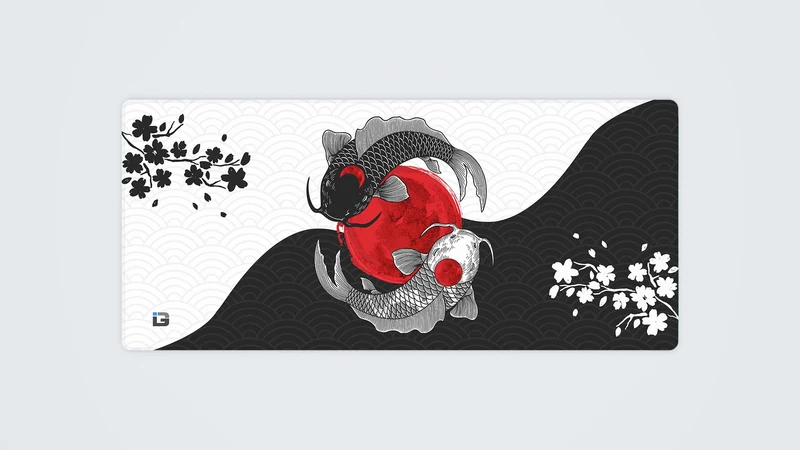 Koi-Fische YinYang