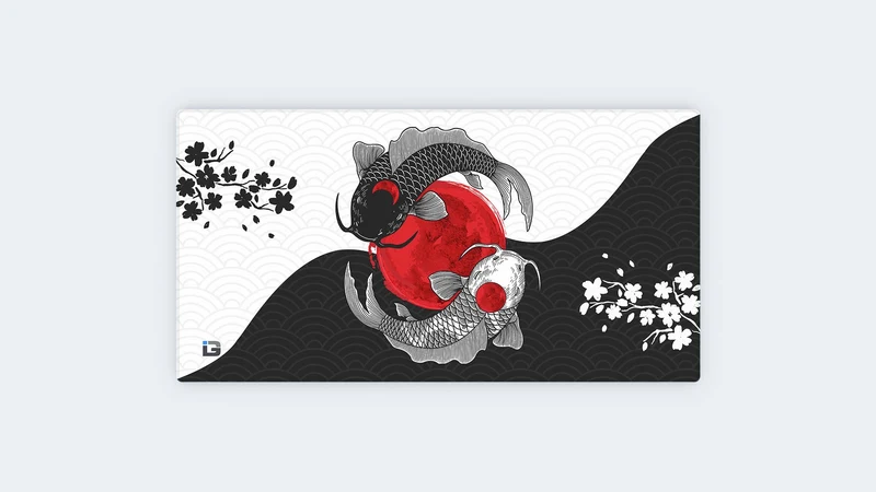 Koi-Fische YinYang