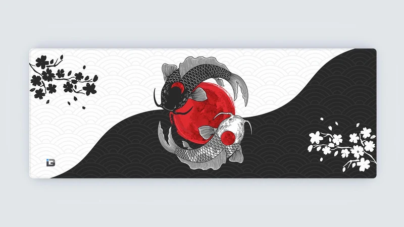 Koi-Fische YinYang