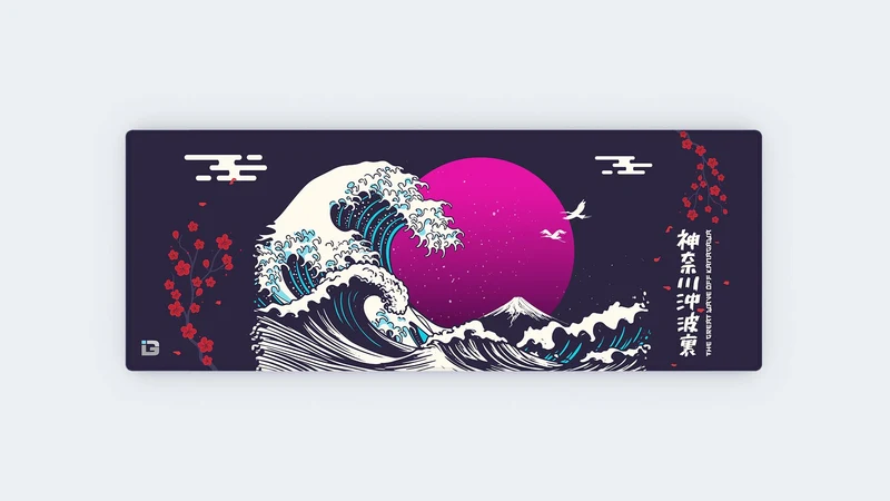 Kanagawa Pink Haze